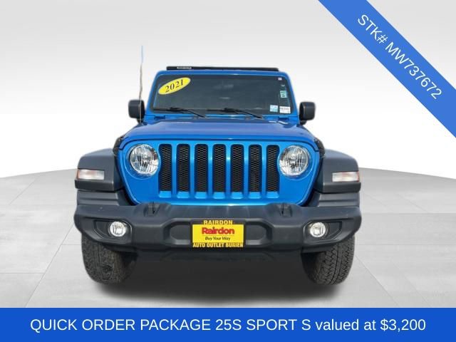 Used 2021 Jeep Wrangler Unlimited Sport image 2