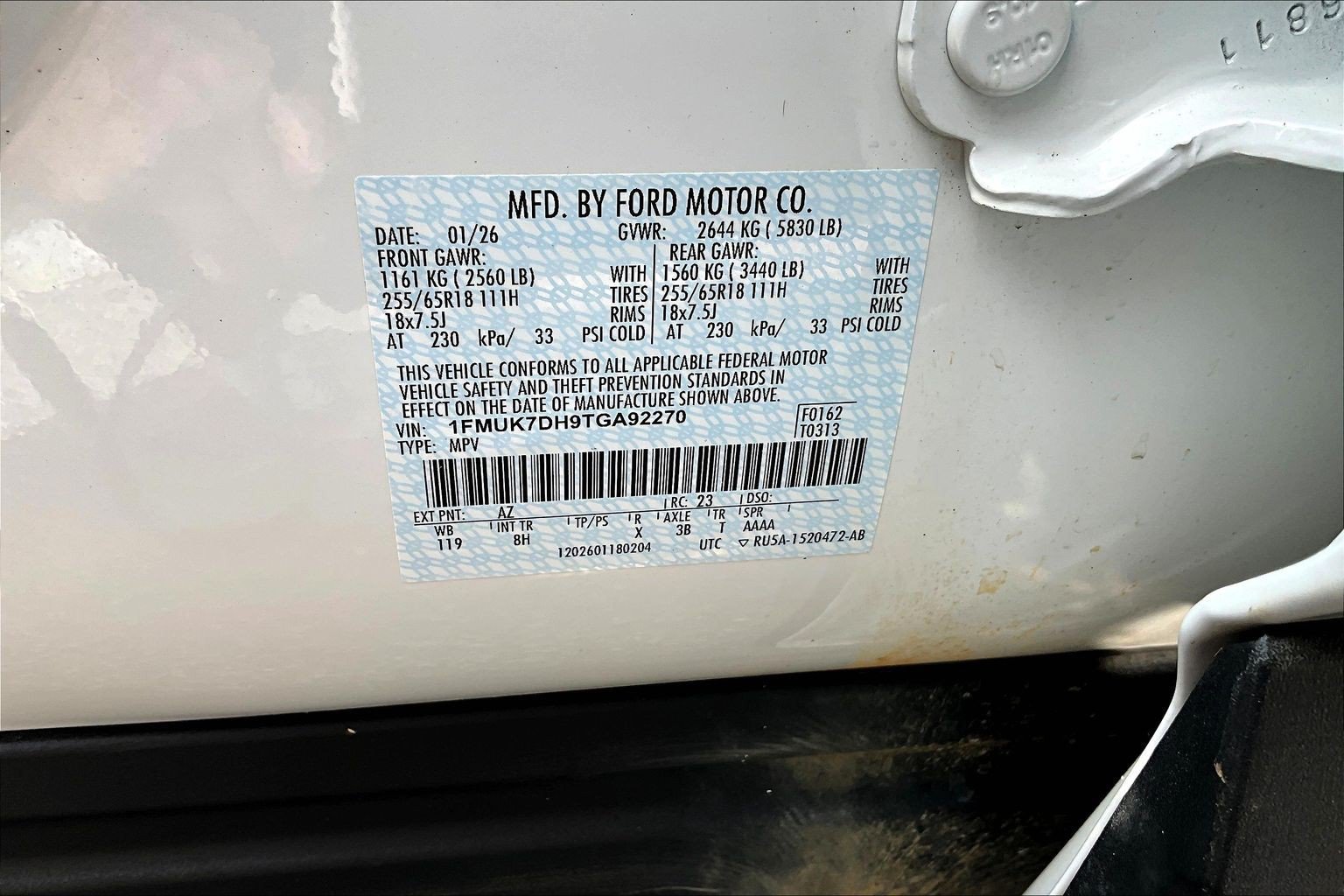Used 2026 Ford Explorer Active RWD image 17