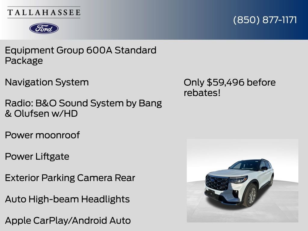 New 2025 Ford Explorer Platinum image 12