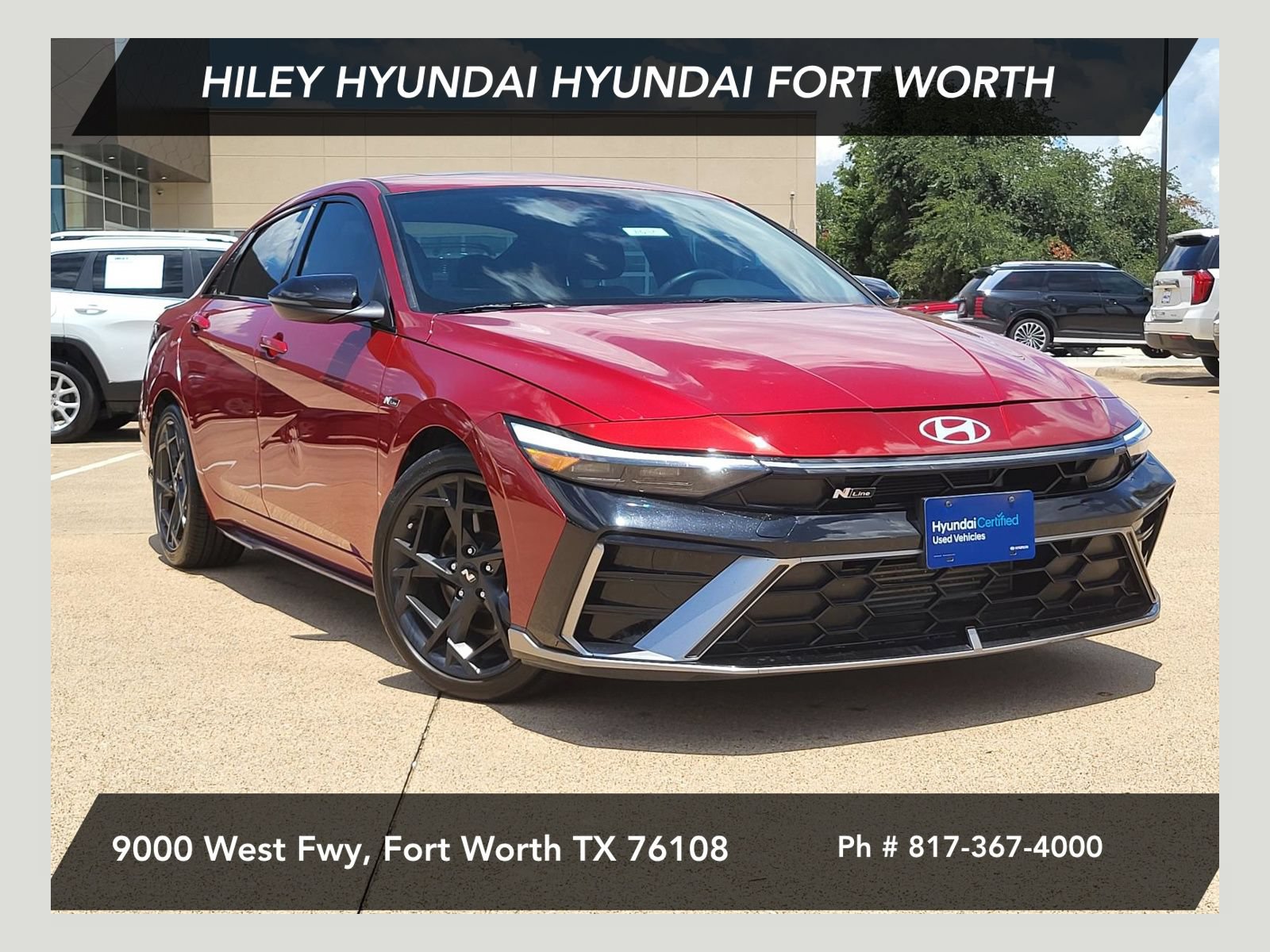 Certified 2024 Hyundai Elantra N Line FWD image 1