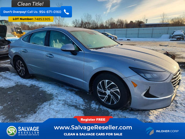 Used 2023 Hyundai Sonata Blue image 5