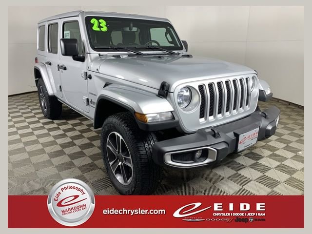 Used 2023 Jeep Wrangler Sahara image 1