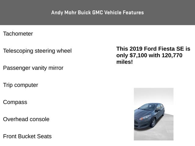 Used 2019 Ford Fiesta SE image 8