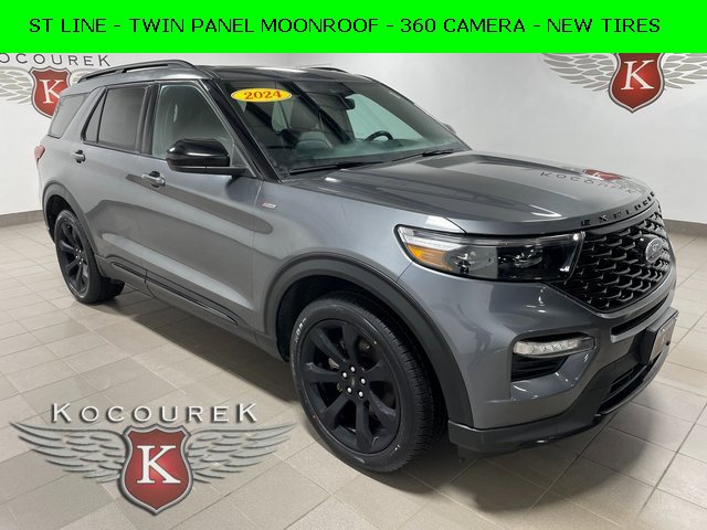 Used 2024 Ford Explorer ST-Line w/ Class IV Trailer Tow Package image 1