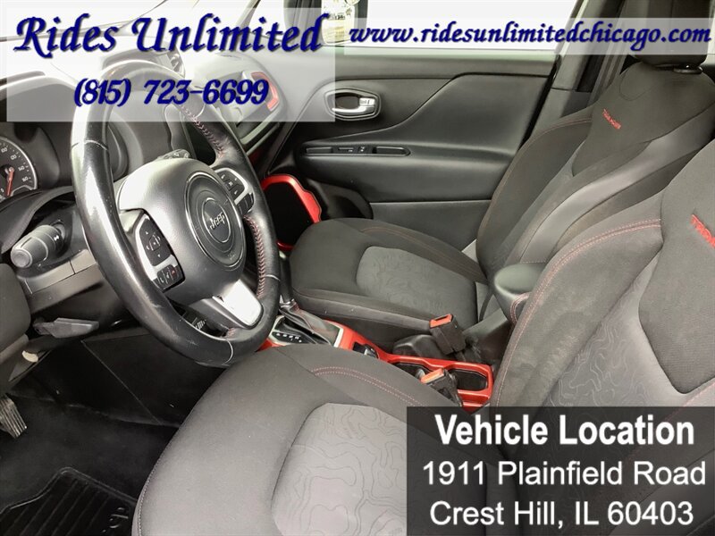 Used 2018 Jeep Renegade Trailhawk AWD/4WD image 17