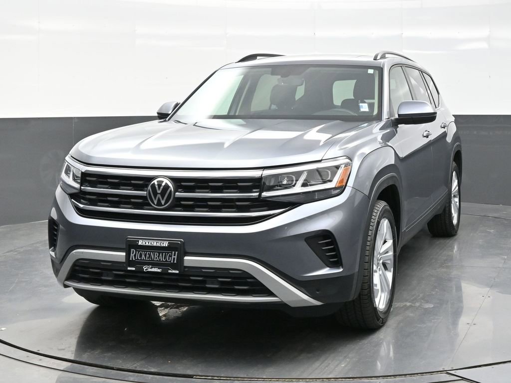 Used 2021 Volkswagen Atlas SE w/ Panoramic Sunroof Package image 2