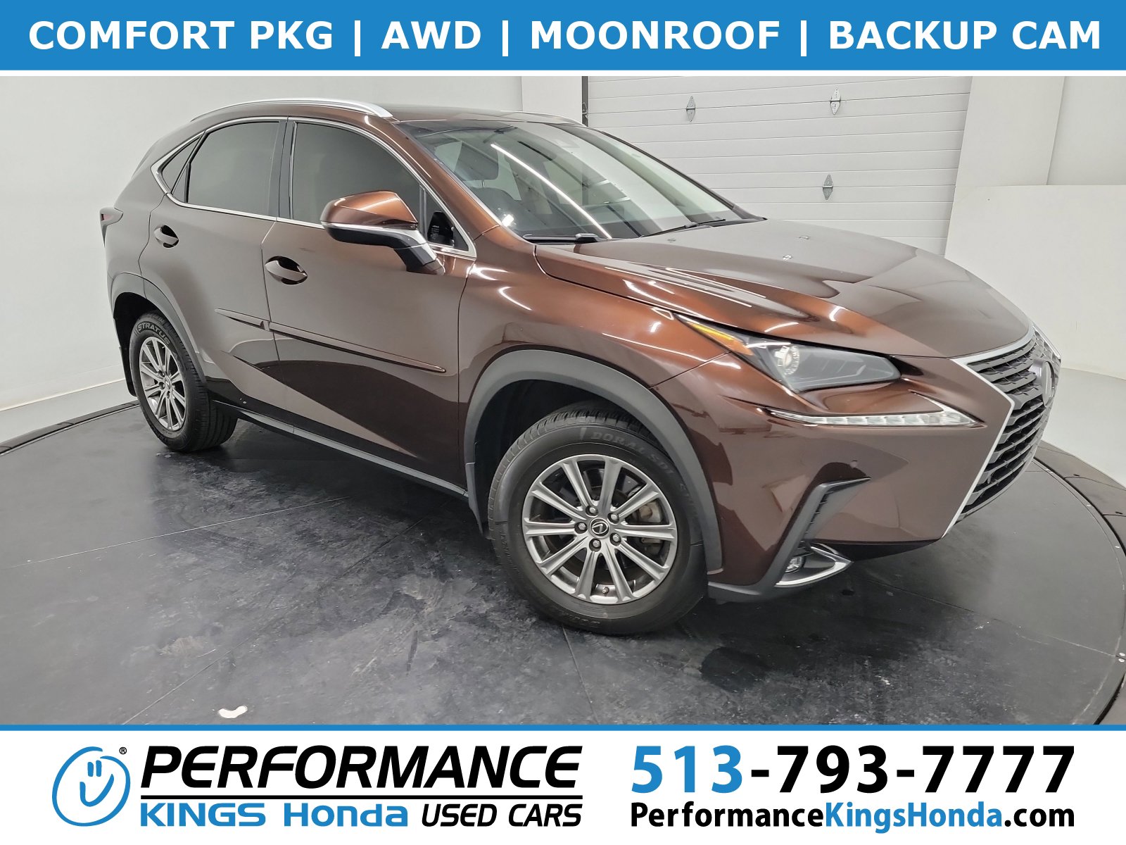 Used 2019 Lexus NX 300 AWD w/ Comfort Package image 1