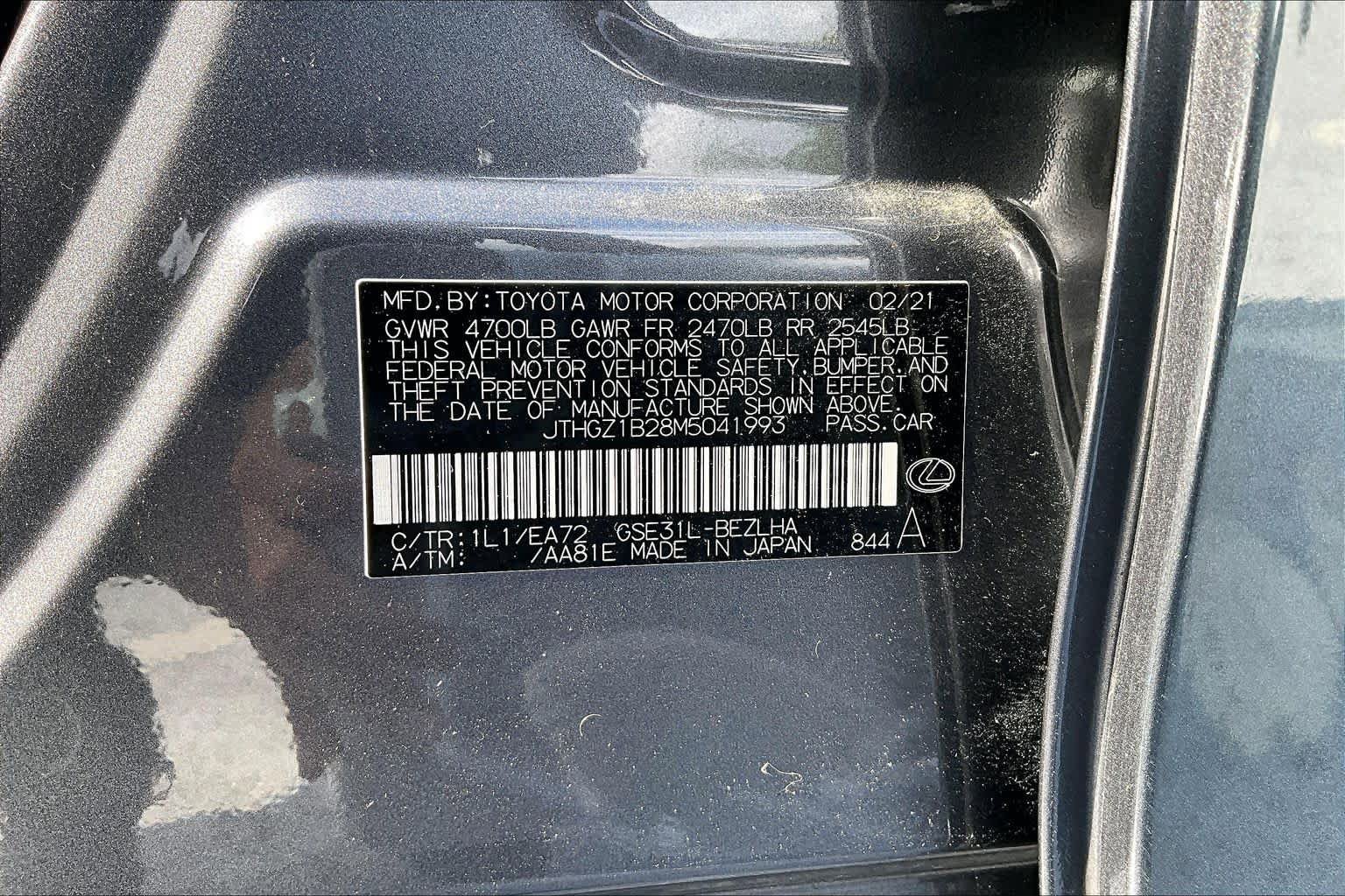 Used 2021 Lexus IS 350 F Sport w/ Accessory Package RWD image 32