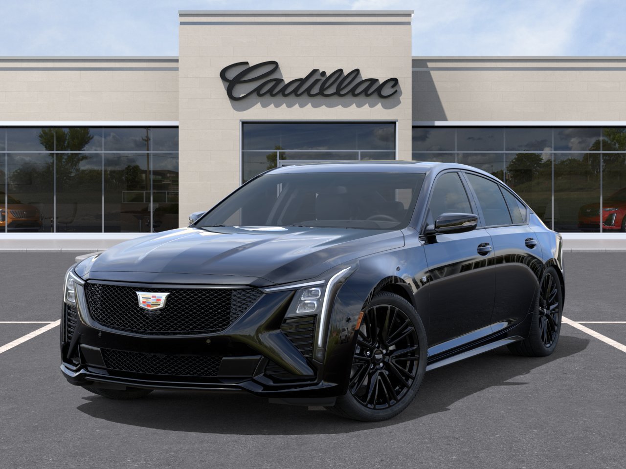 New 2026 Cadillac CT5 Sport w/ LPO, ONYX Package RWD image 6