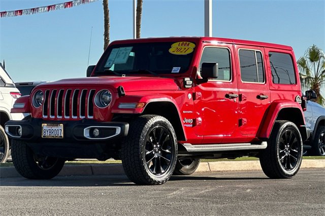 Used 2021 Jeep Wrangler Unlimited Sahara w/ Safety Group image 13