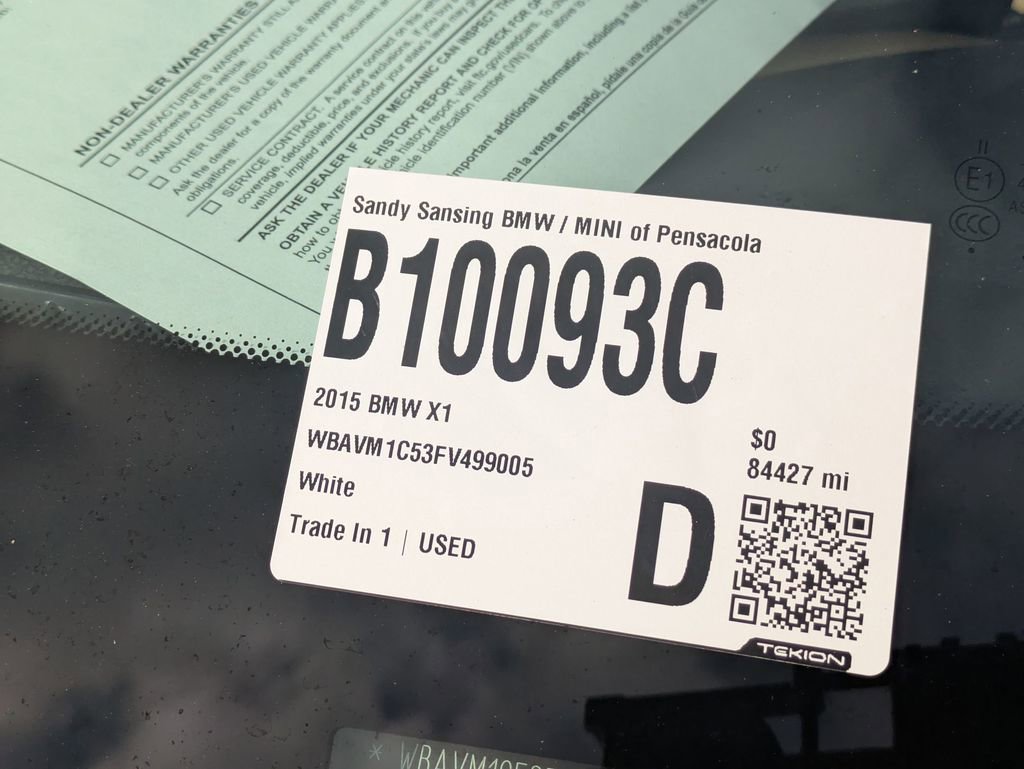 Used 2015 BMW X1 sDrive28i image 7