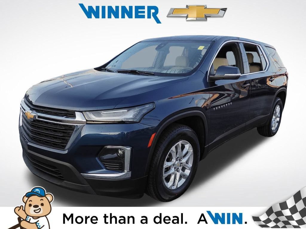 Certified 2023 Chevrolet Traverse LS w/ Safety Package