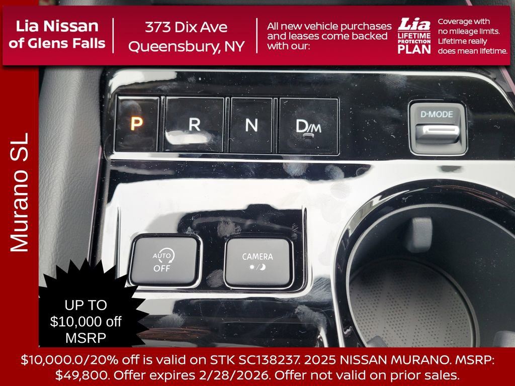 New 2025 Nissan Murano SL w/ Cargo Package image 26