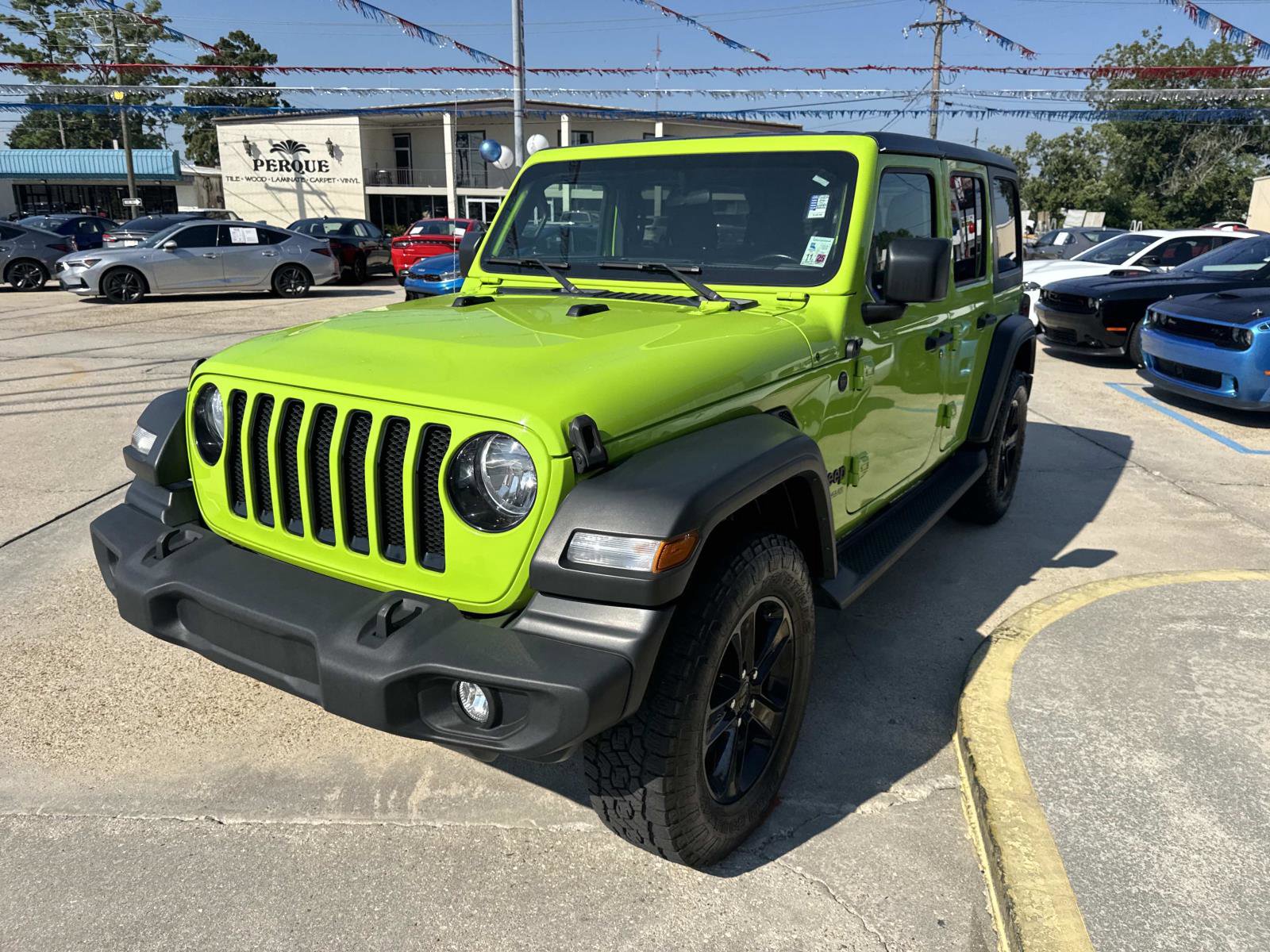 Certified 2021 Jeep Wrangler Unlimited Sport w/ Technology Group image 3