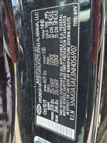 Used 2022 Hyundai Tucson SE w/ Cargo Package FWD image 15