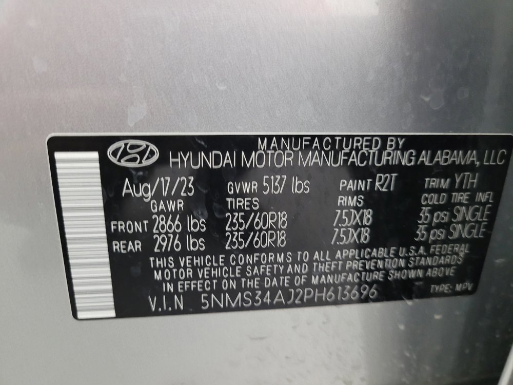 Used 2023 Hyundai Santa Fe SEL w/ Premium Package image 33