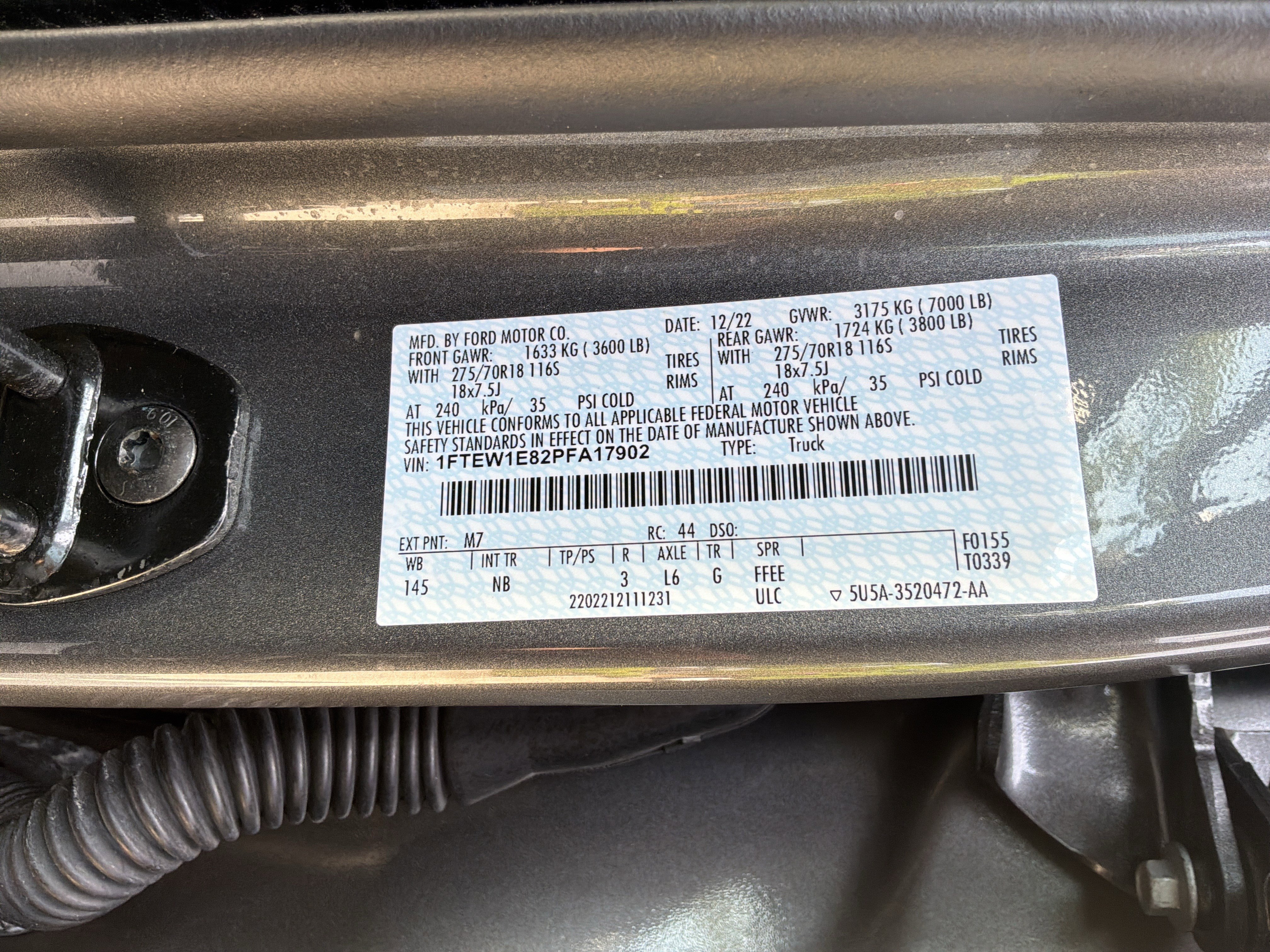 Used 2023 Ford F150 Tremor w/ Equipment Group 402A High AWD/4WD image 35