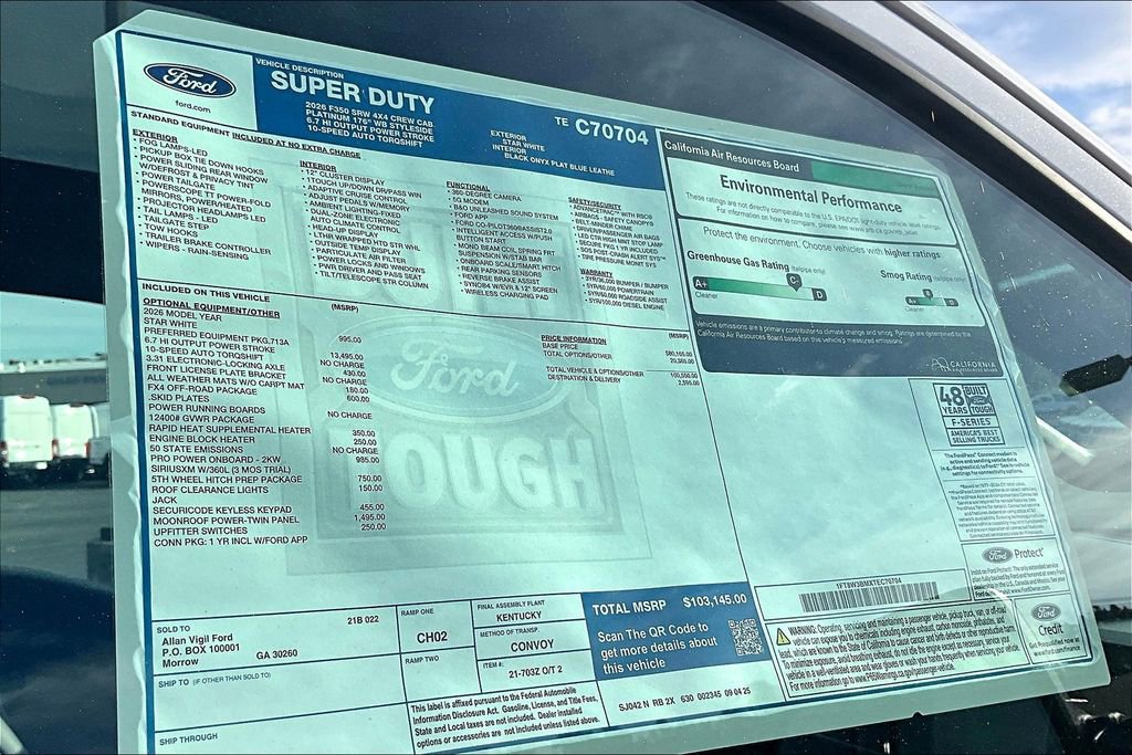 New 2026 Ford F350 4x4 Crew Cab Super Duty image 14