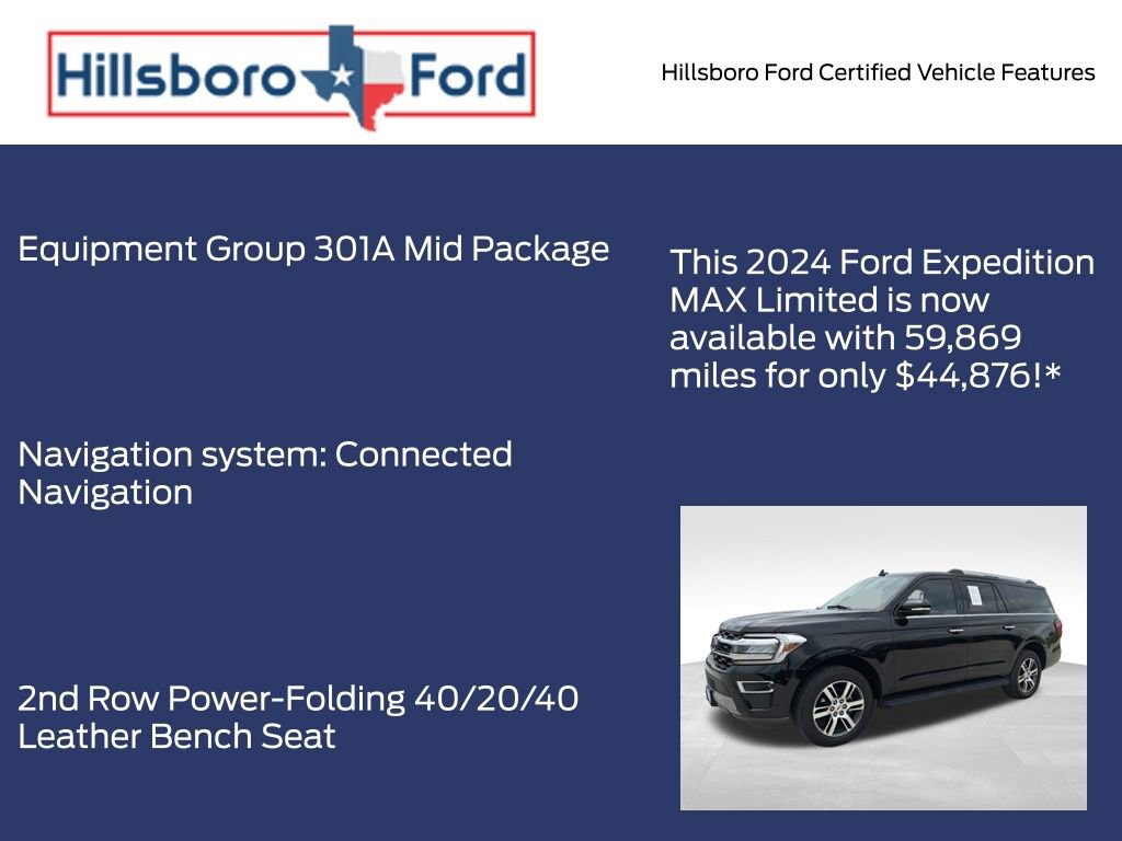 Certified 2024 Ford Expedition Max Limited RWD image 5