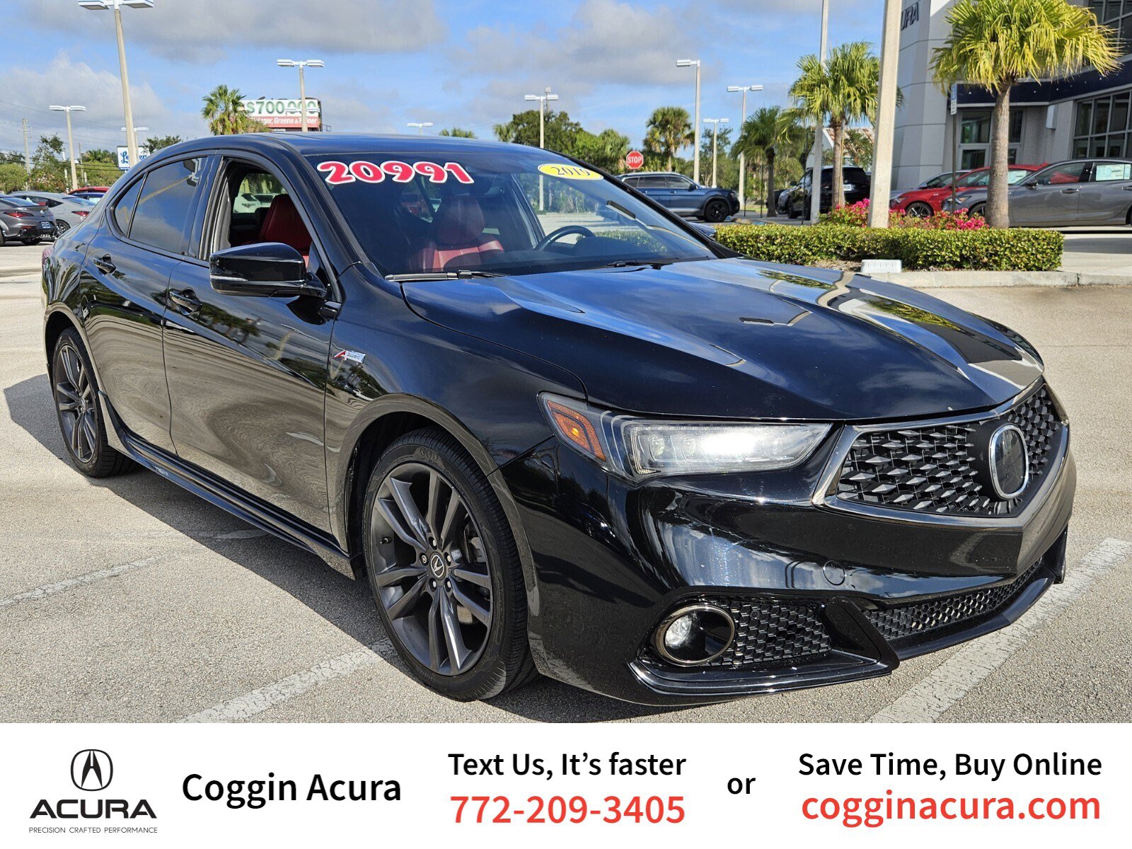 Used 2019 Acura TLX V6 w/ Technology & A-SPEC Pkg