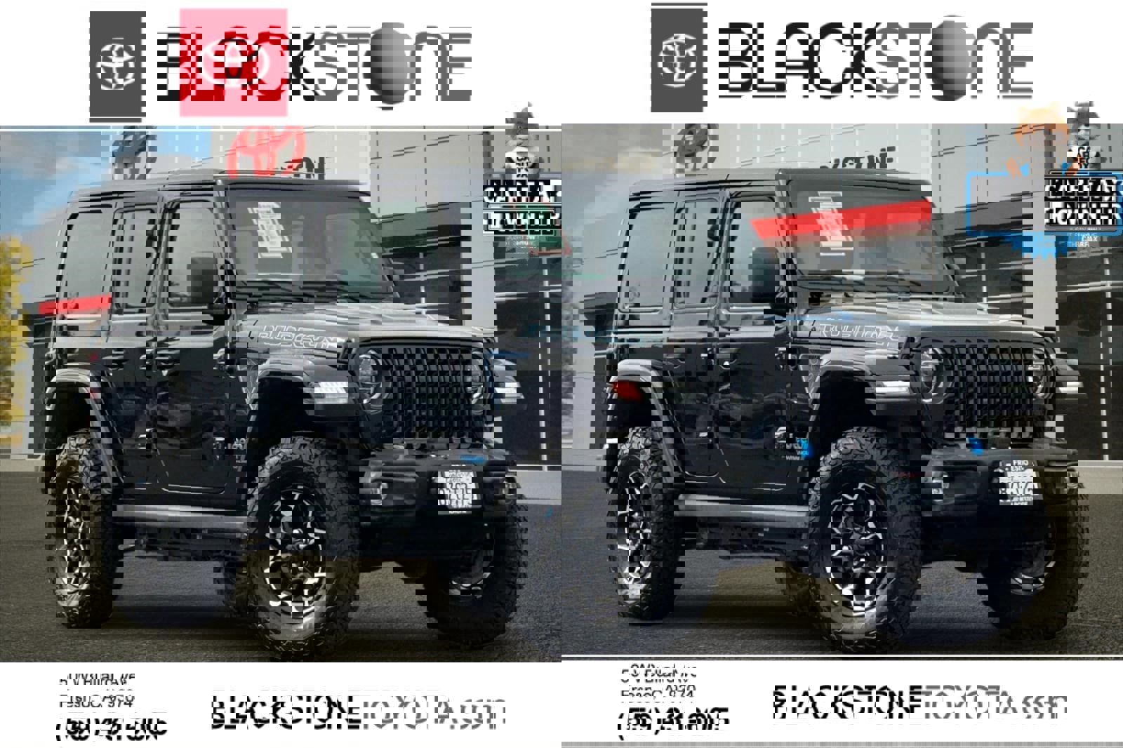 Used 2021 Jeep Wrangler Unlimited Rubicon 4xe w/ Steel Bumper Group image 1