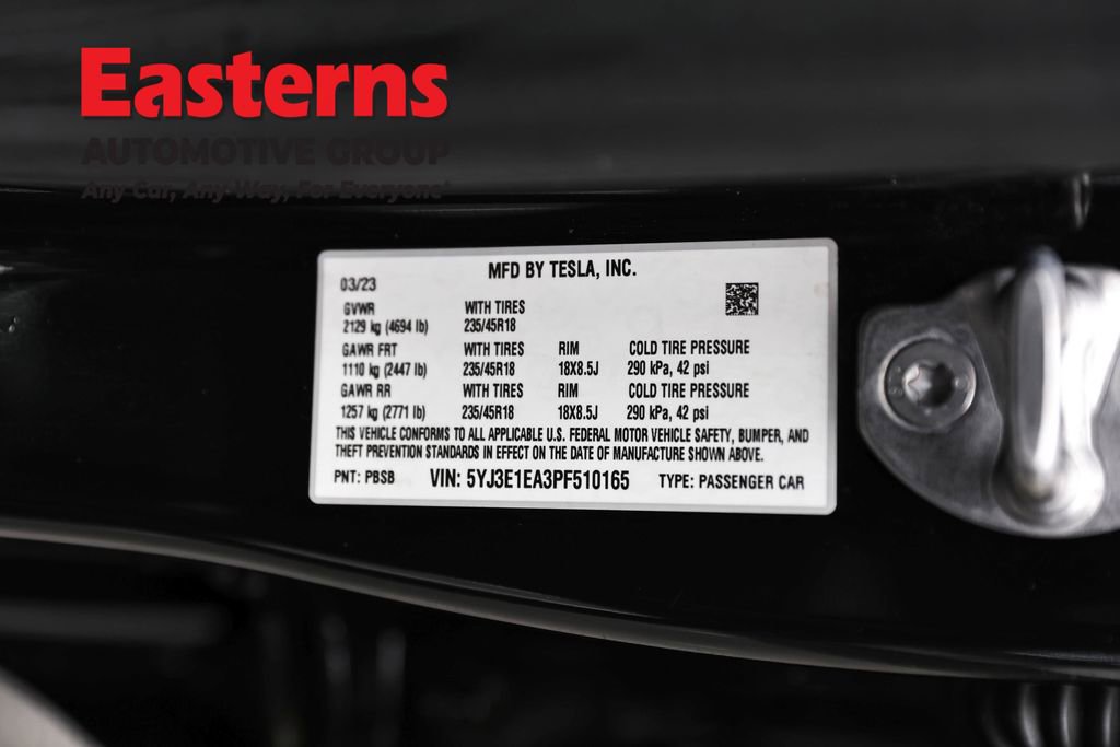 Used 2023 Tesla Model 3 Standard Range RWD image 29