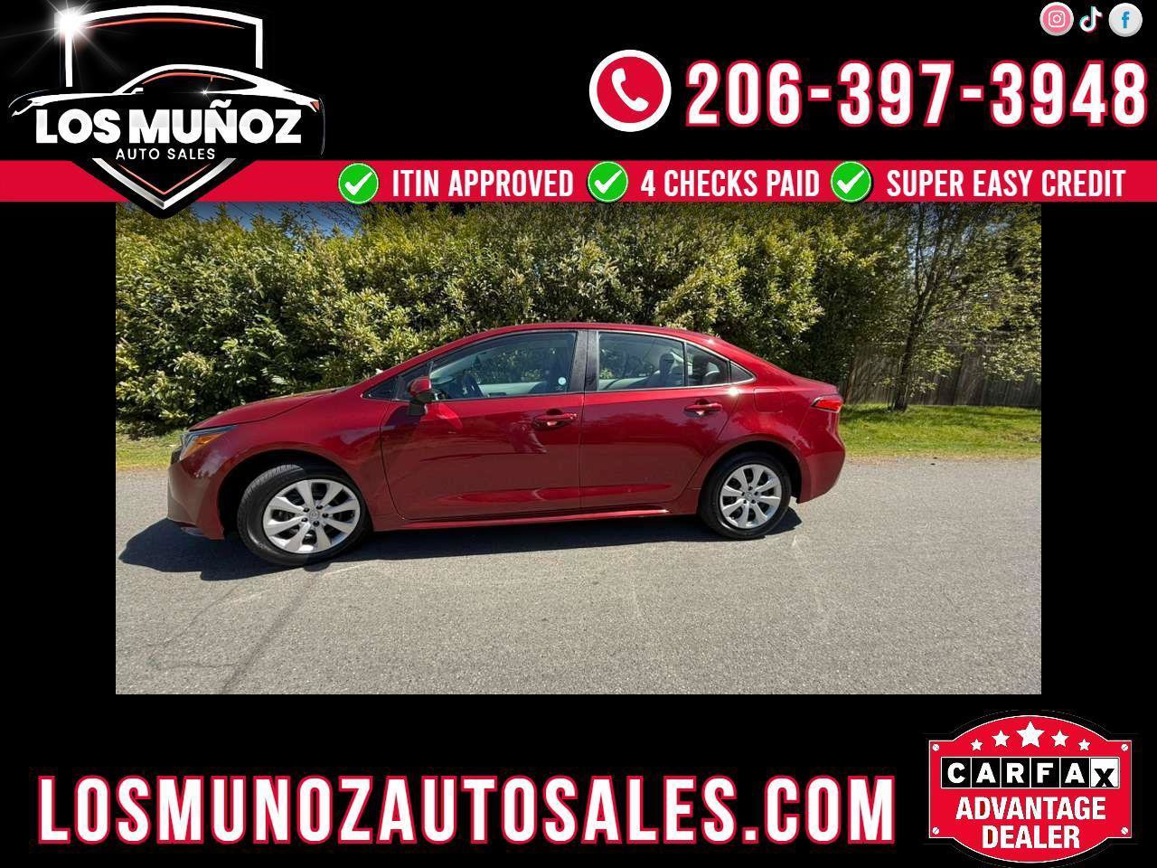 Used 2022 Toyota Corolla LE FWD image 1