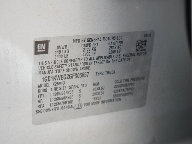 Used 2016 Chevrolet Silverado 2500 LTZ image 29