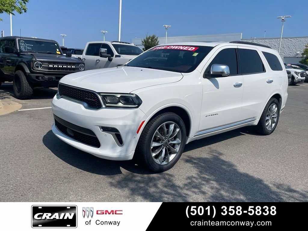 Used 2021 Dodge Durango Citadel w/ Premium Entertainment Group