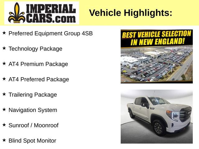 Used 2025 GMC Sierra 1500 AT4 w/ Technology Package AWD/4WD image 3