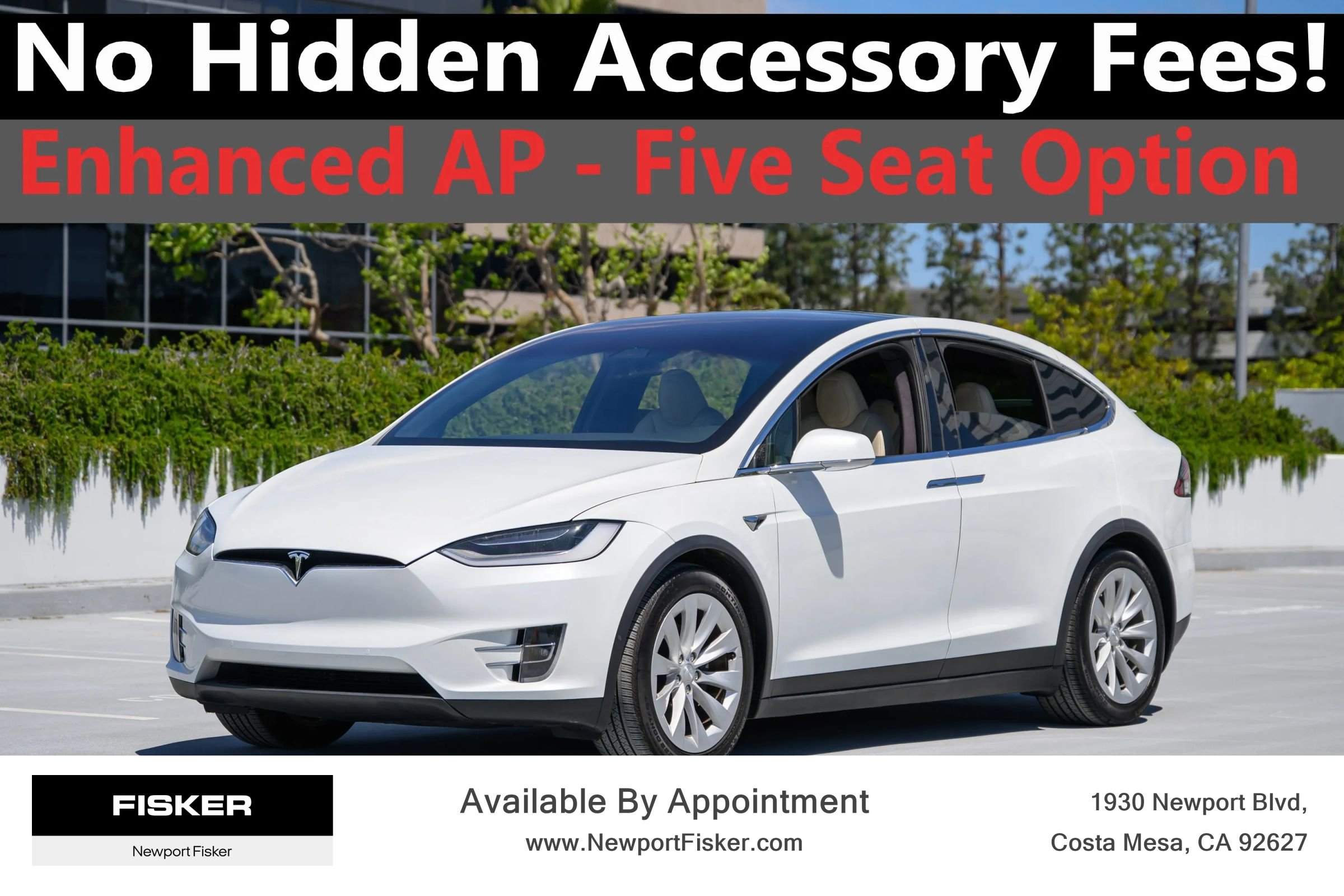 Used 2020 Tesla Model X Long Range AWD/4WD image 1