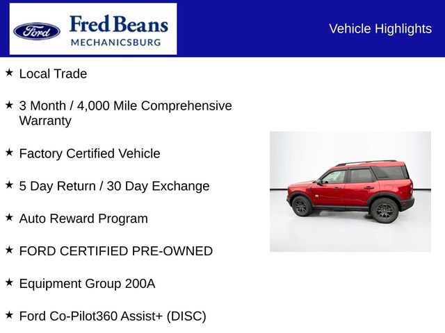 Certified 2021 Ford Bronco Sport Big Bend image 5