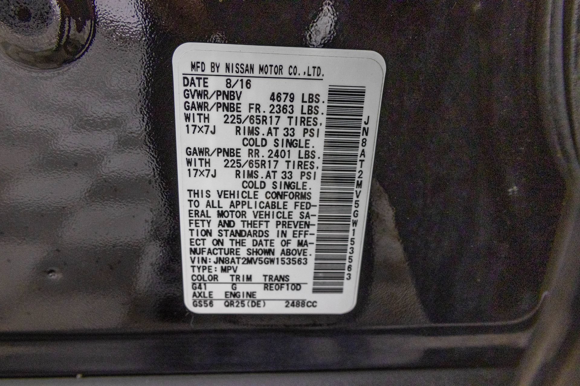 Used 2016 Nissan Rogue S AWD/4WD image 51