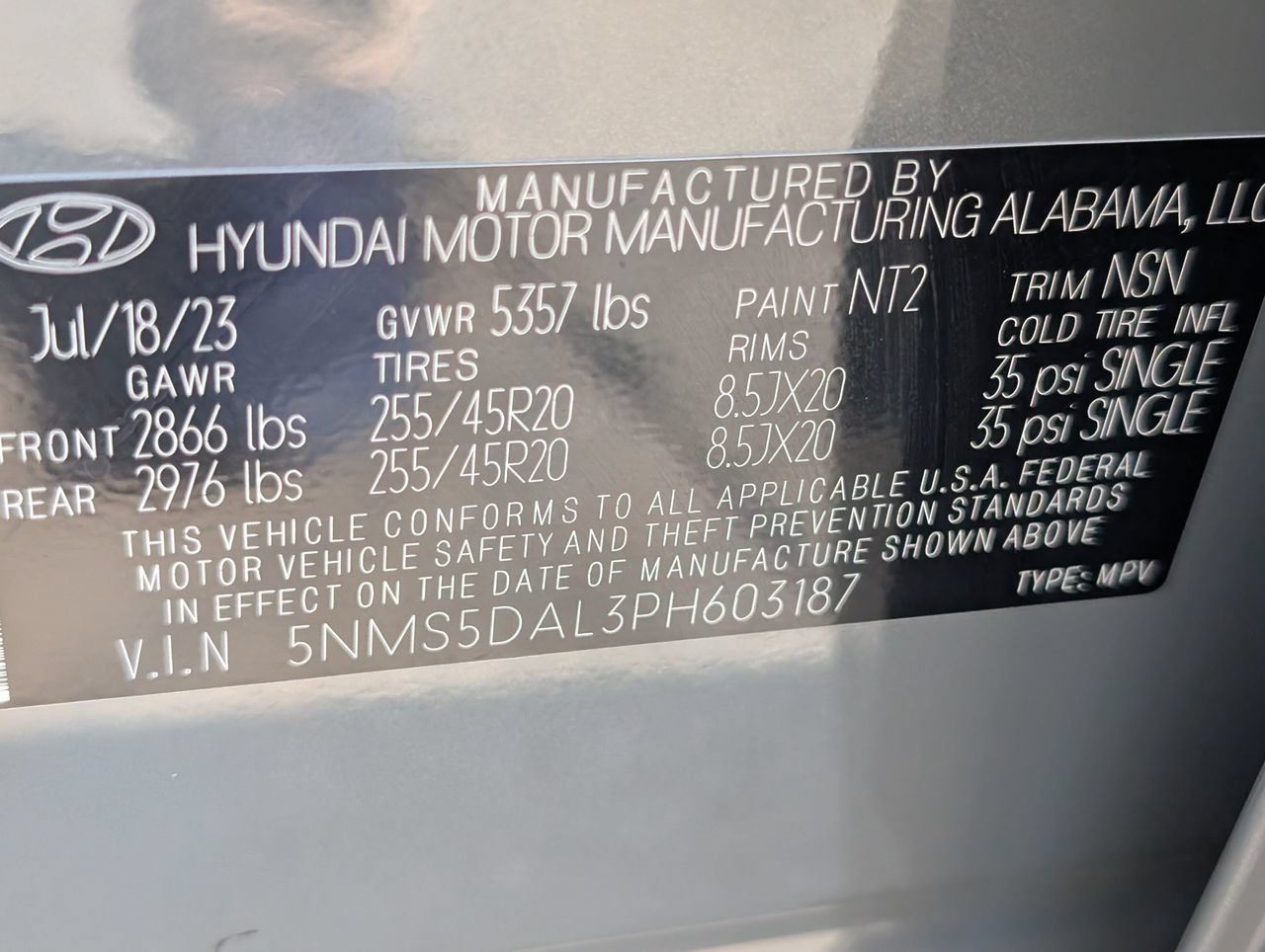 Used 2023 Hyundai Santa Fe Calligraphy AWD/4WD image 30