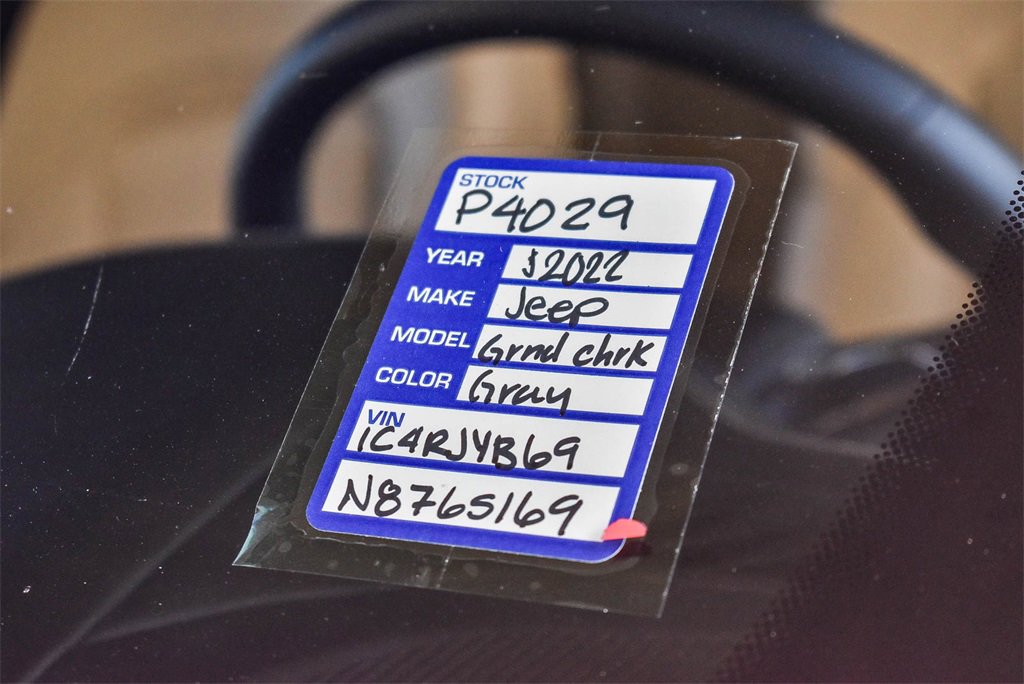 Used 2022 Jeep Grand Cherokee Limited 4xe image 28