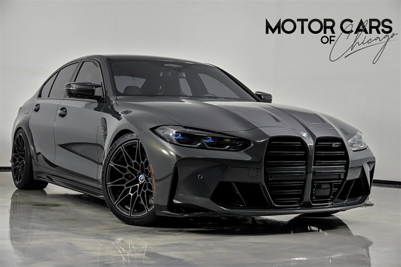Used 2023 BMW M3 Competition w/ M Carbon Exterior Package AWD/4WD image 1