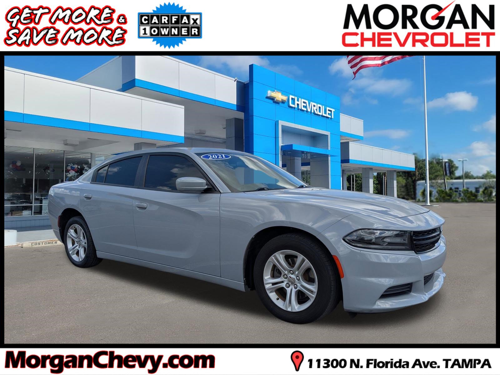 Used 2021 Dodge Charger SXT image 1