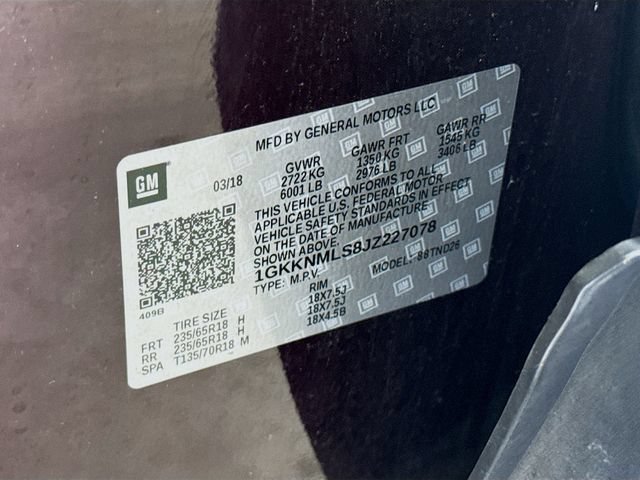Used 2018 GMC Acadia SLT w/ LPO, Floor Liner Package FWD image 38