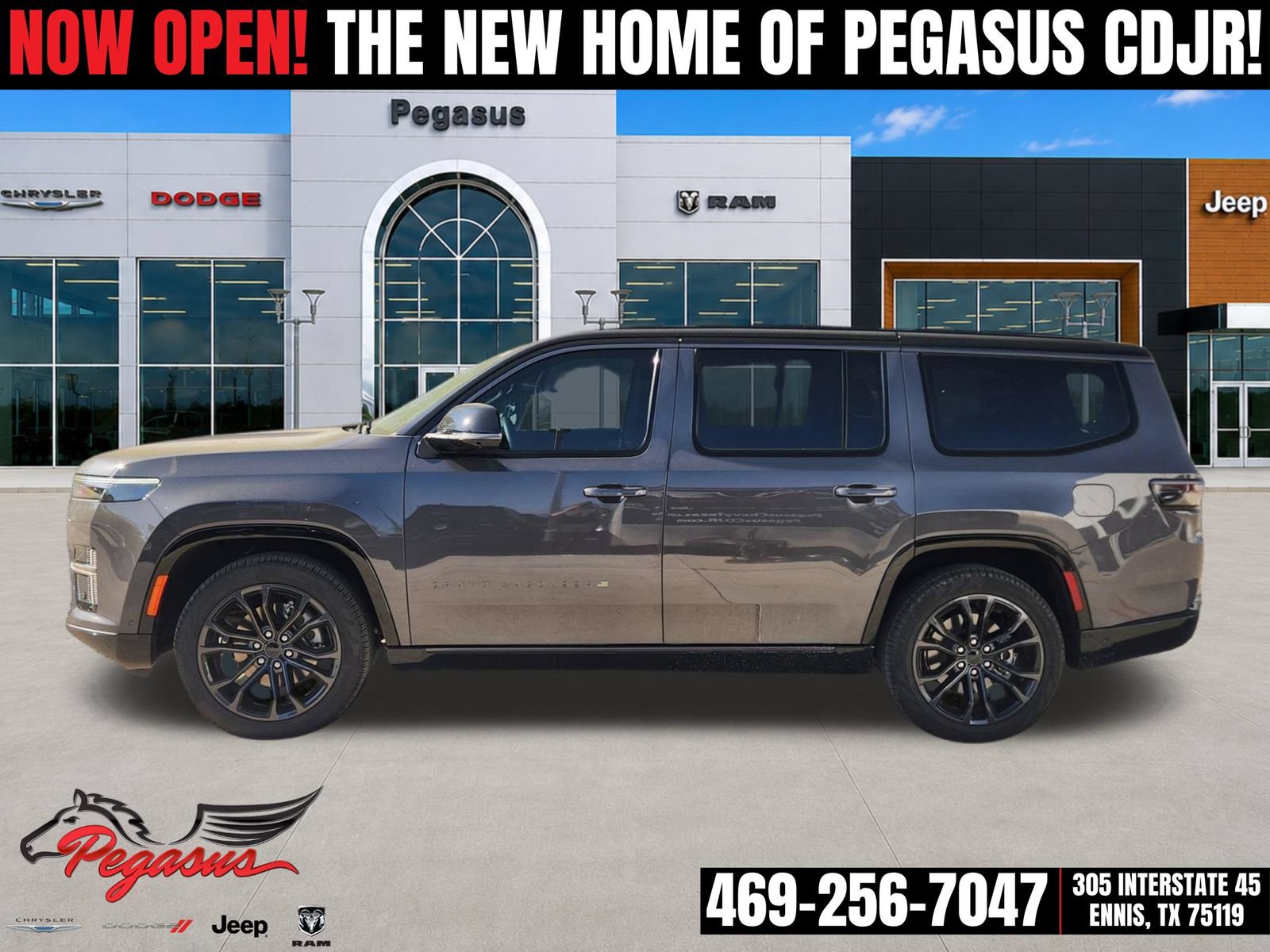 New 2026 Jeep Grand Wagoneer Summit w/ Rear Seat Video Group I AWD/4WD video 3