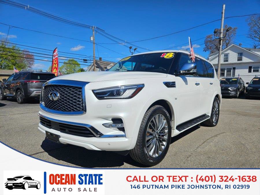Used 2018 INFINITI QX80 4WD w/ Deluxe Technology Package image 1