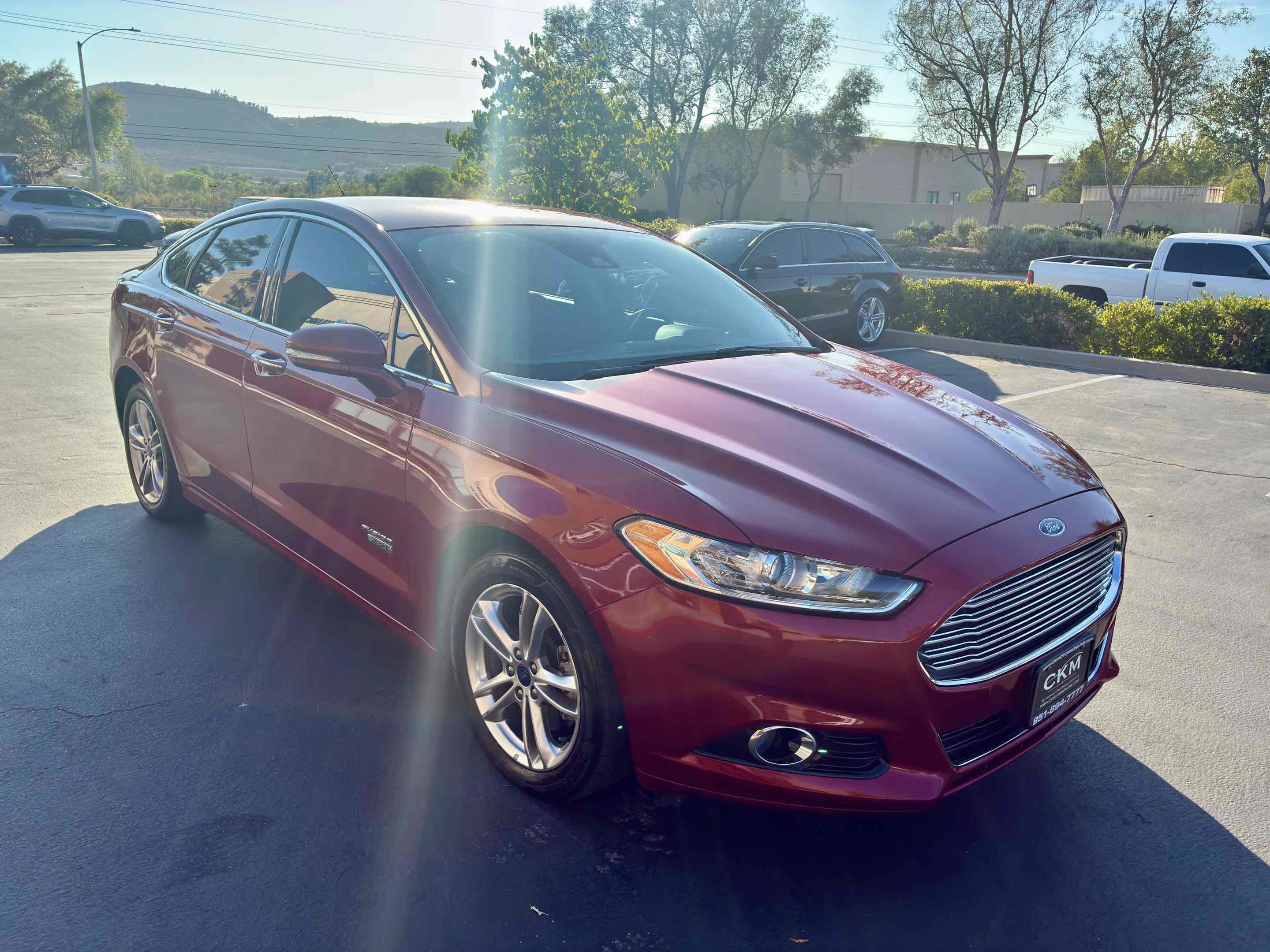 Used 2015 Ford Fusion Energi Titanium w/ Driver Assist Package FWD image 6