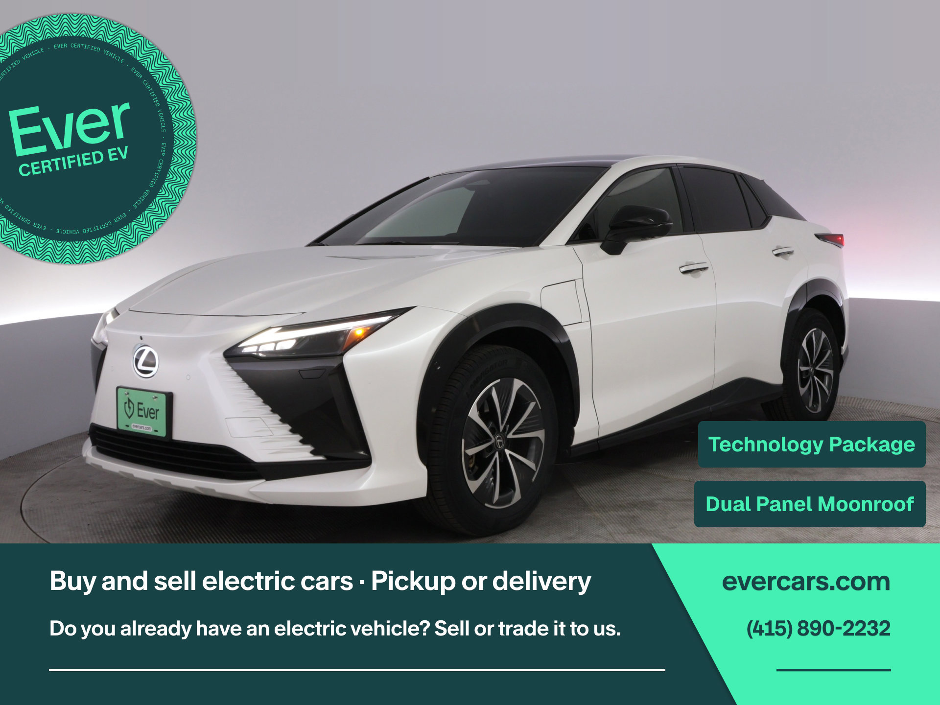 Used 2024 Lexus RZ 300e Premium w/ Technology Package FWD image 1