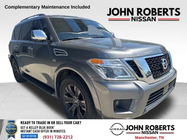 Used 2019 Nissan Armada Platinum w/ Cargo Package image 1