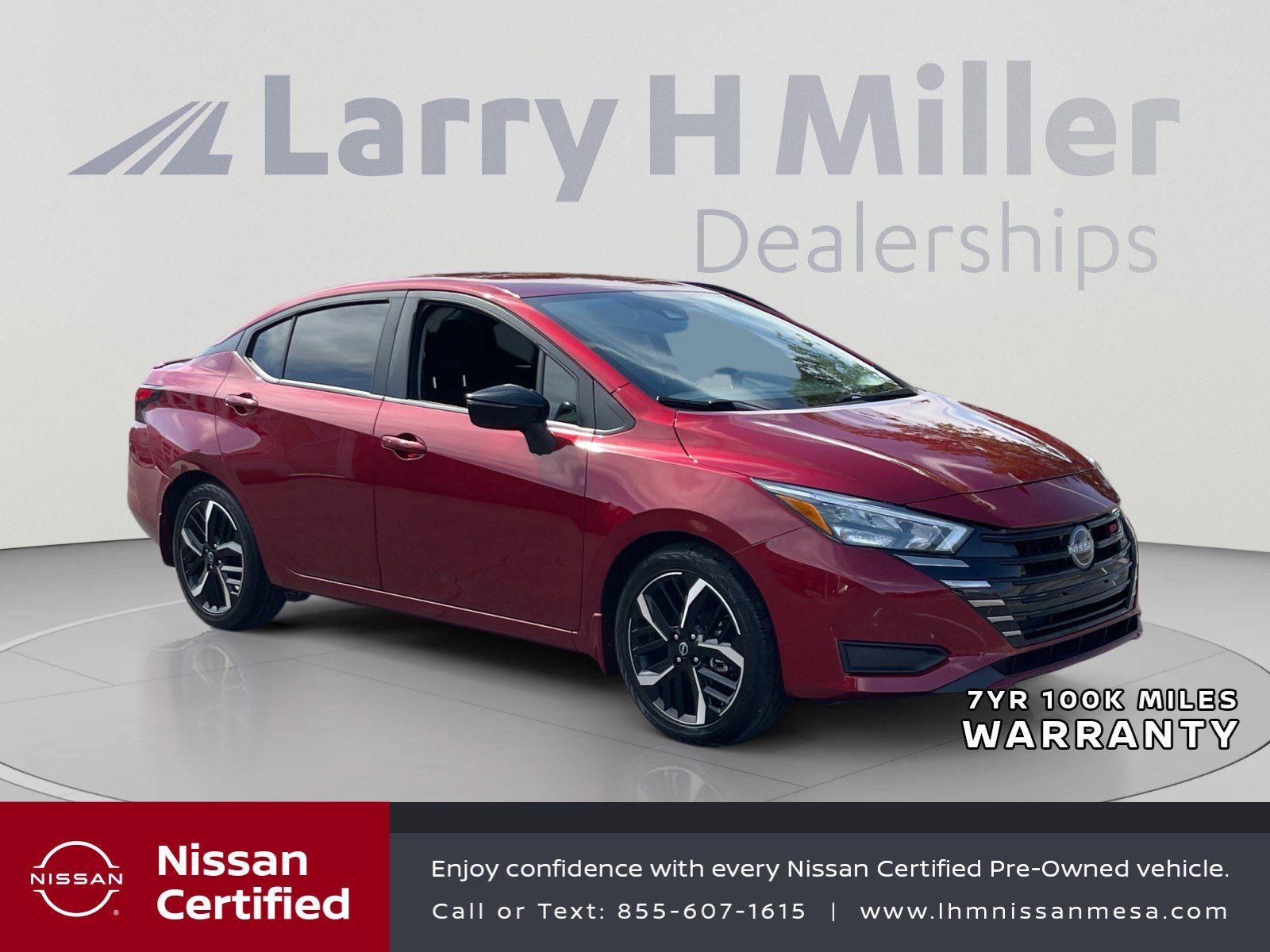 Certified 2025 Nissan Versa SR w/ Trunk Package FWD image 7