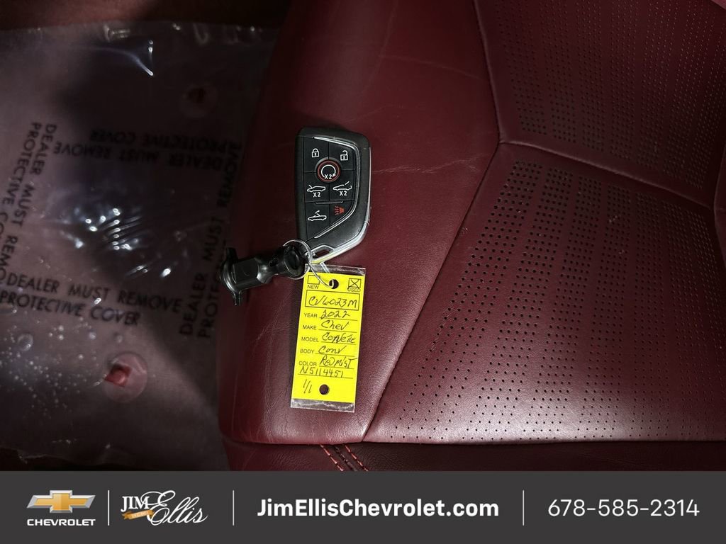 Certified 2022 Chevrolet Corvette Stingray Premium Conv w/ 3LT image 32