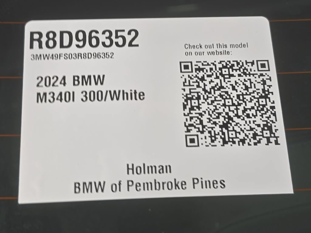 Certified 2024 BMW M340i w/ Premium Package RWD image 18
