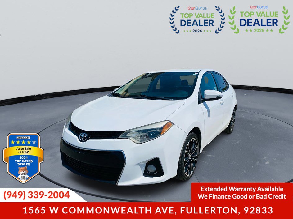 Used 2016 Toyota Corolla S Special Edition