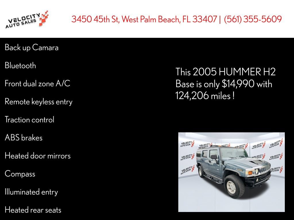 Used 2005 HUMMER H2 4D Sport Utility image 28