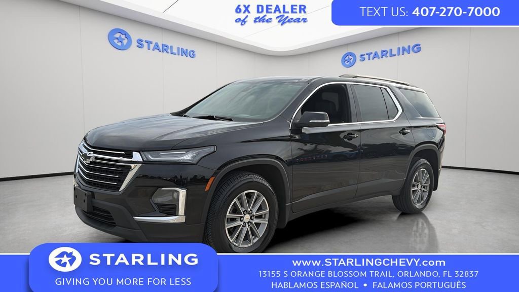 Used 2023 Chevrolet Traverse LT w/ LPO, Floor Liner Package AWD/4WD image 1