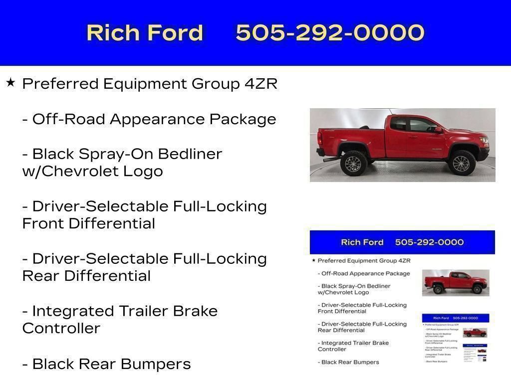 Used 2018 Chevrolet Colorado ZR2 AWD/4WD image 19
